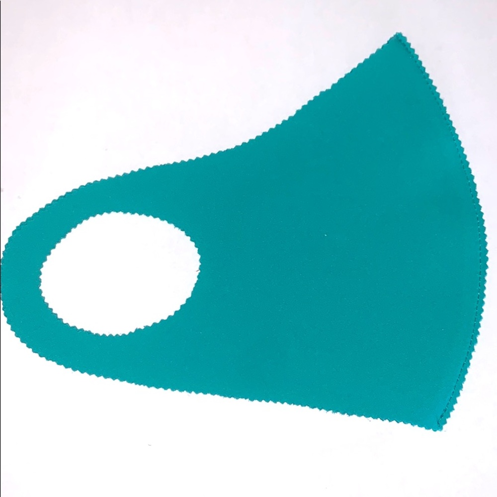 Aqua Blue Face Mask